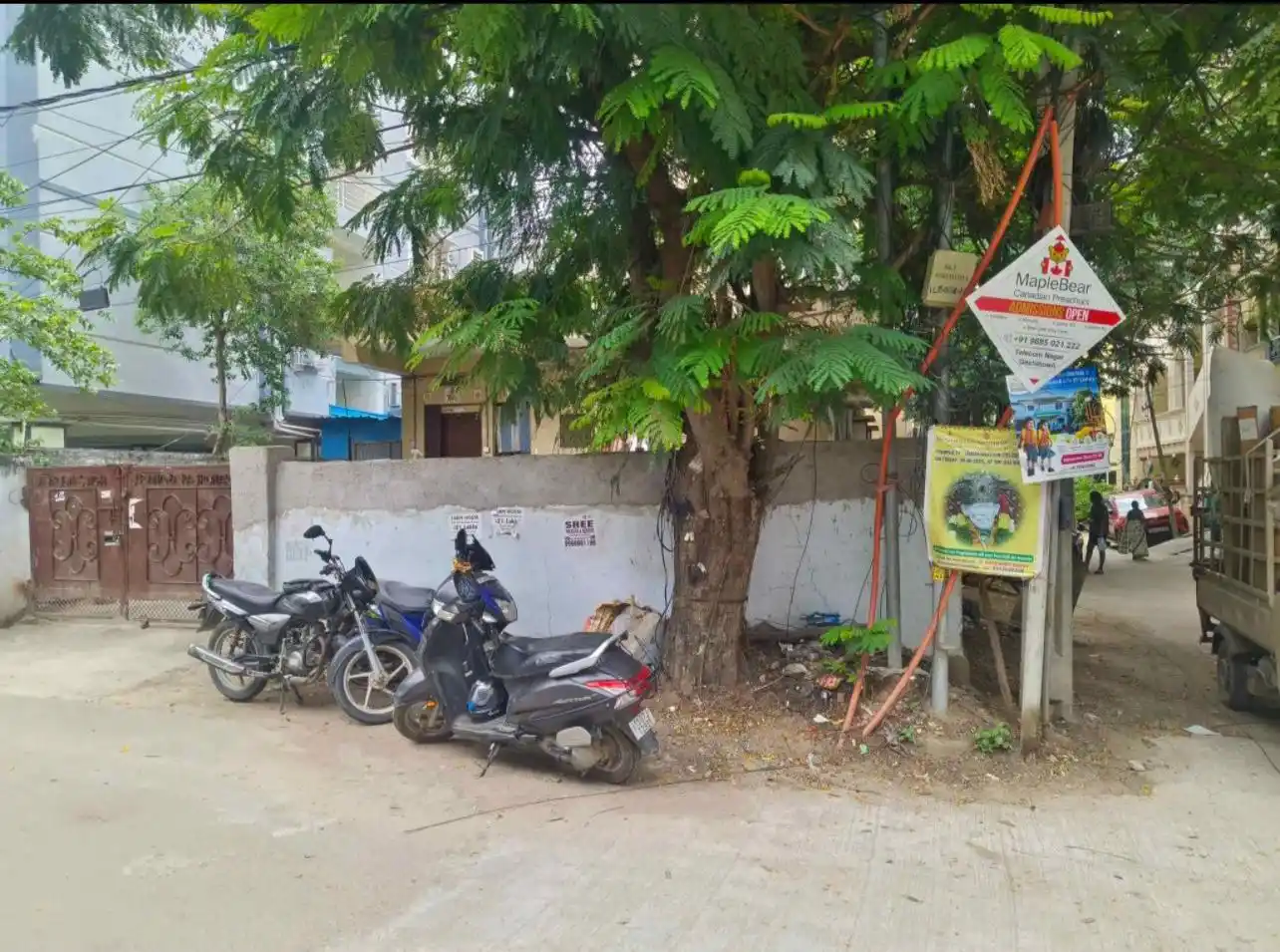 Image from BUSINESS DEALS (BUY, Hold/Build & SELL, Invest & Multiply, Promote/Collaborate): Plot (old house) for sale Gachibowli Telecom nagar 280 sq yards Sout...