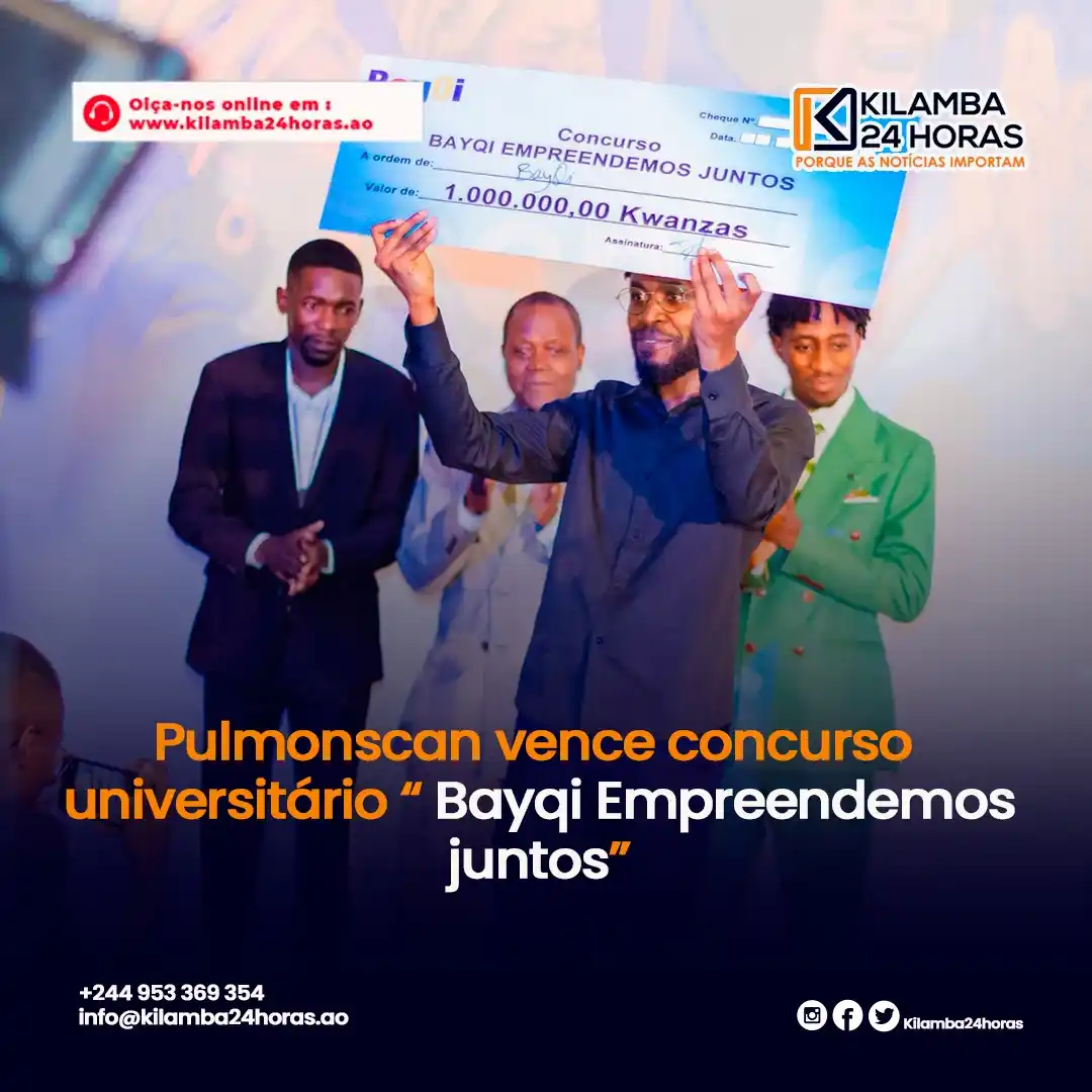 Image from KILAMBA 24 HORAS: PULMOSCAN VENCE CONCURSO UNIVERSITÁRIO "BAYQI EMPREENDERMOS JUNTOS"!!!...