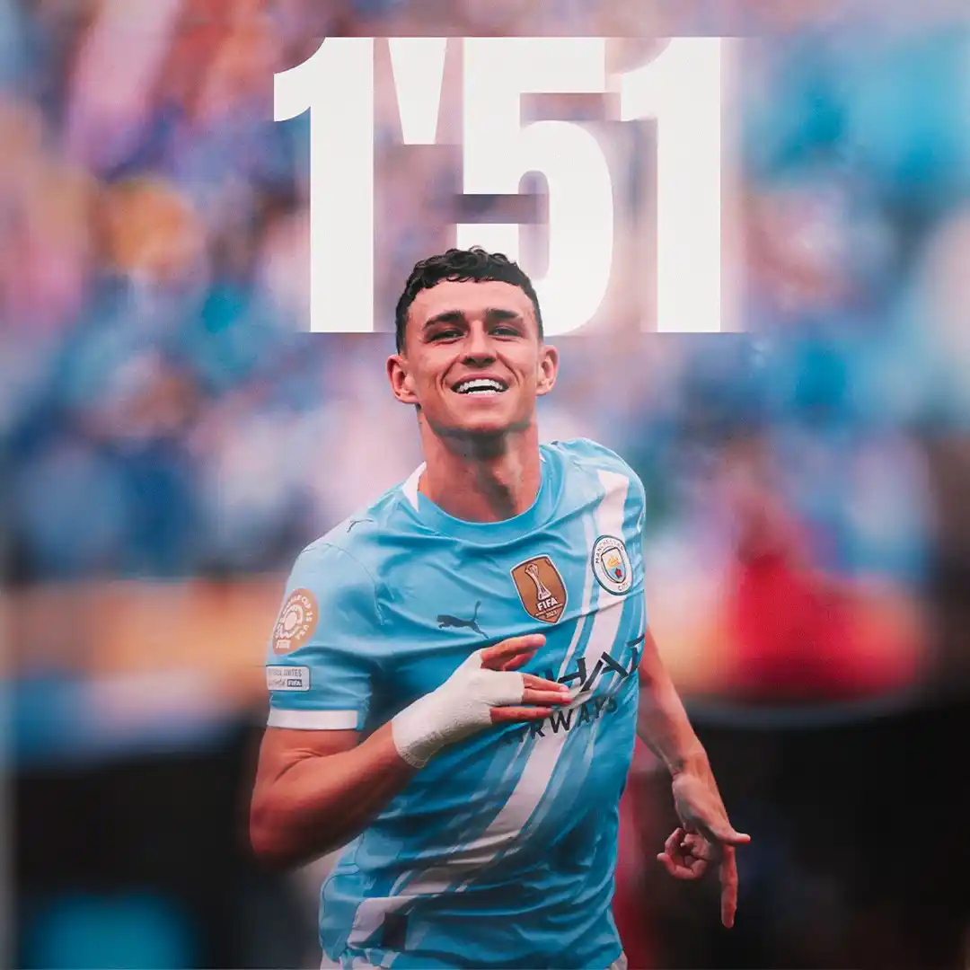 Image from Fútbol Al Día: *¡RÉCORD PERSONAL PARA PHIL FODEN!* El mediocampista del Manchester C...