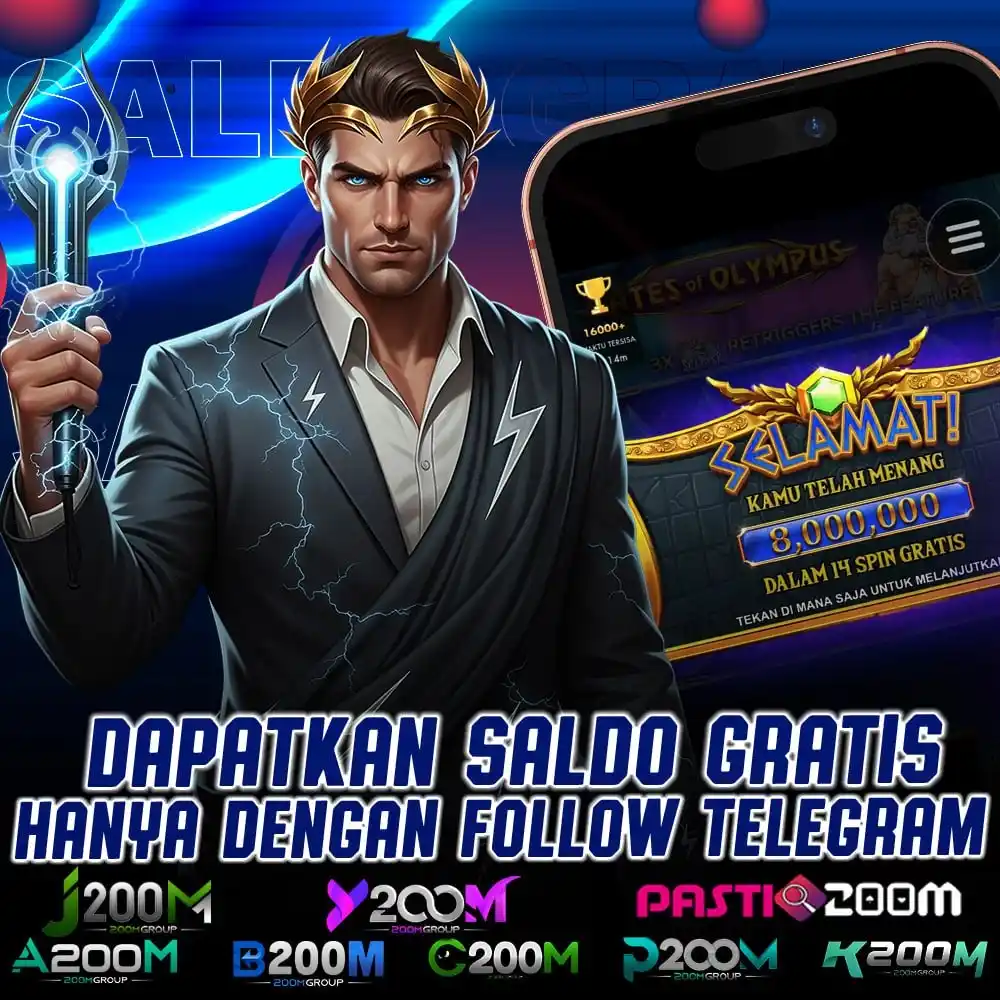 Image from SLOT P200M GACOR: 🎵 "Saldo gratis... saldo gratis... cuma buat yang aktif tiap hariii~"...