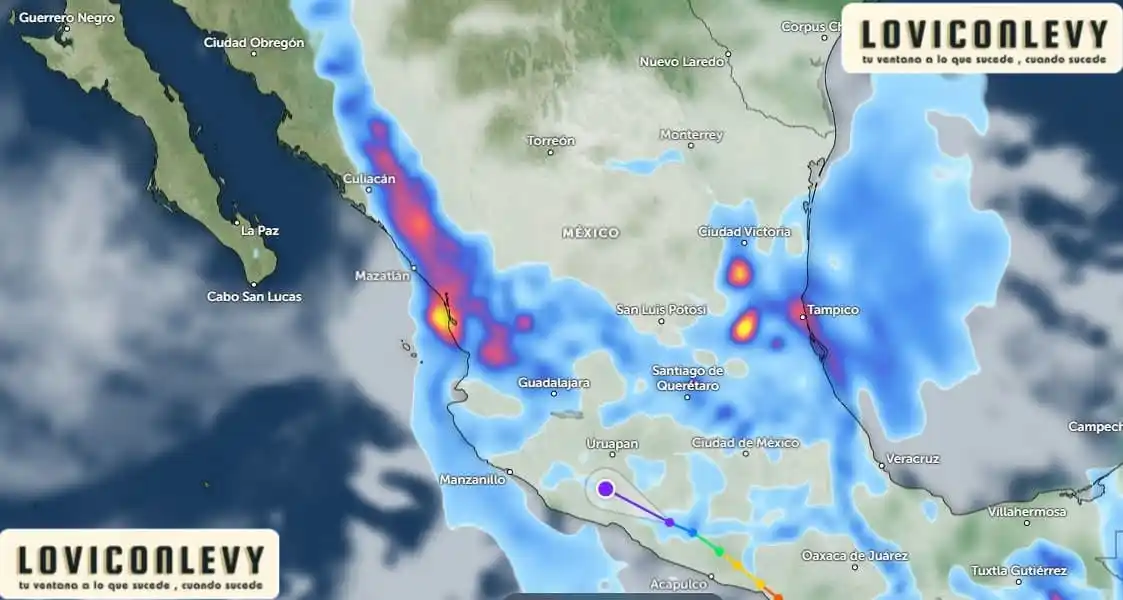 Image from LoViConLevy: Se prevé que durante la tarde, el aumento de nubosidad con lluvias pun...