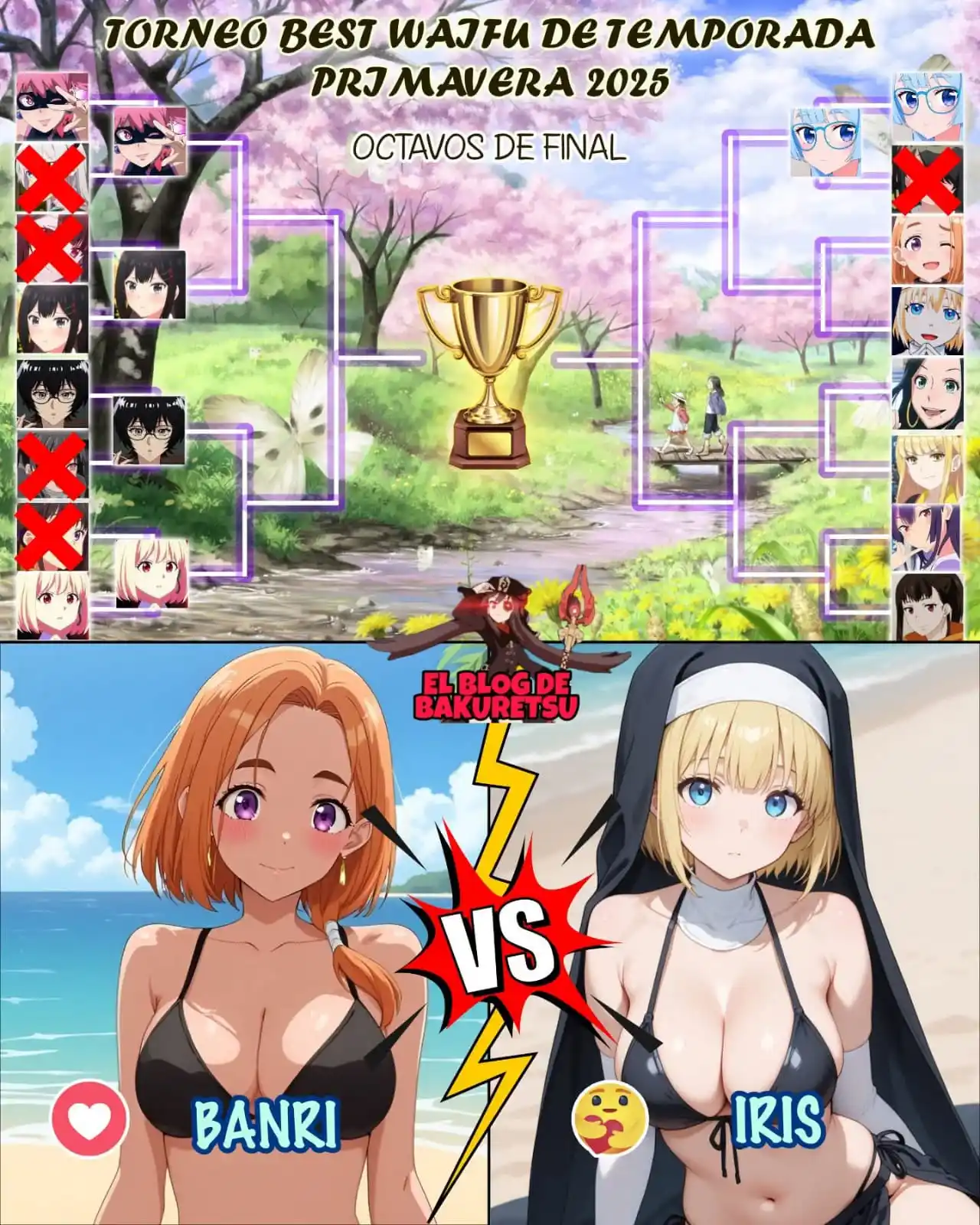 Image from CSC LAB - Anime Cast: 🏆TORNEO DE BEST WAIFU DE TEMPORADA. PRIMAVERA-JAPÓN 2025. OCTAVOS DE ...