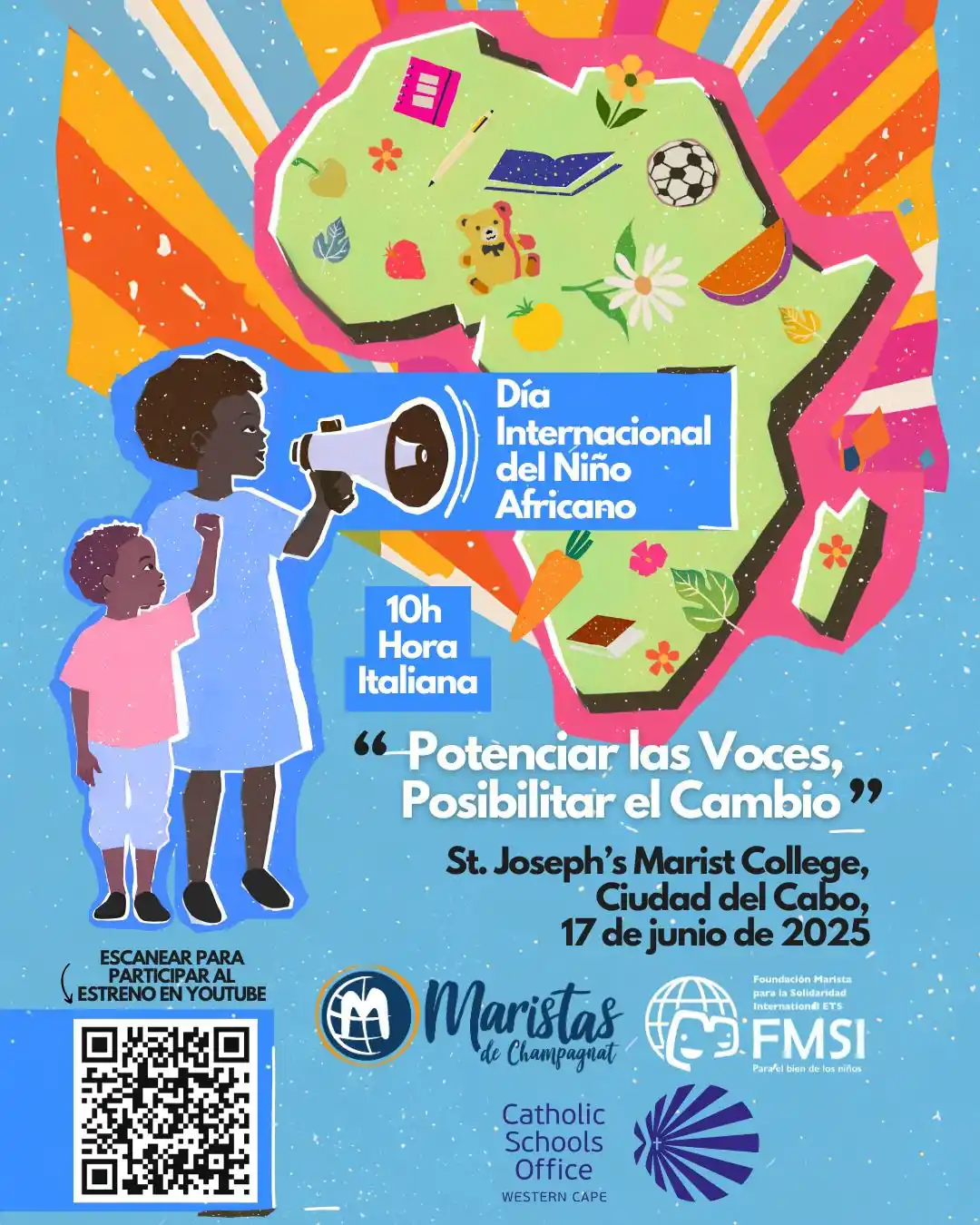Image from Provincia Marista Cruz del Sur: *Transmisión online: Potenciar las Voces, Posibilitar el Cambio* 🌎✨ ...