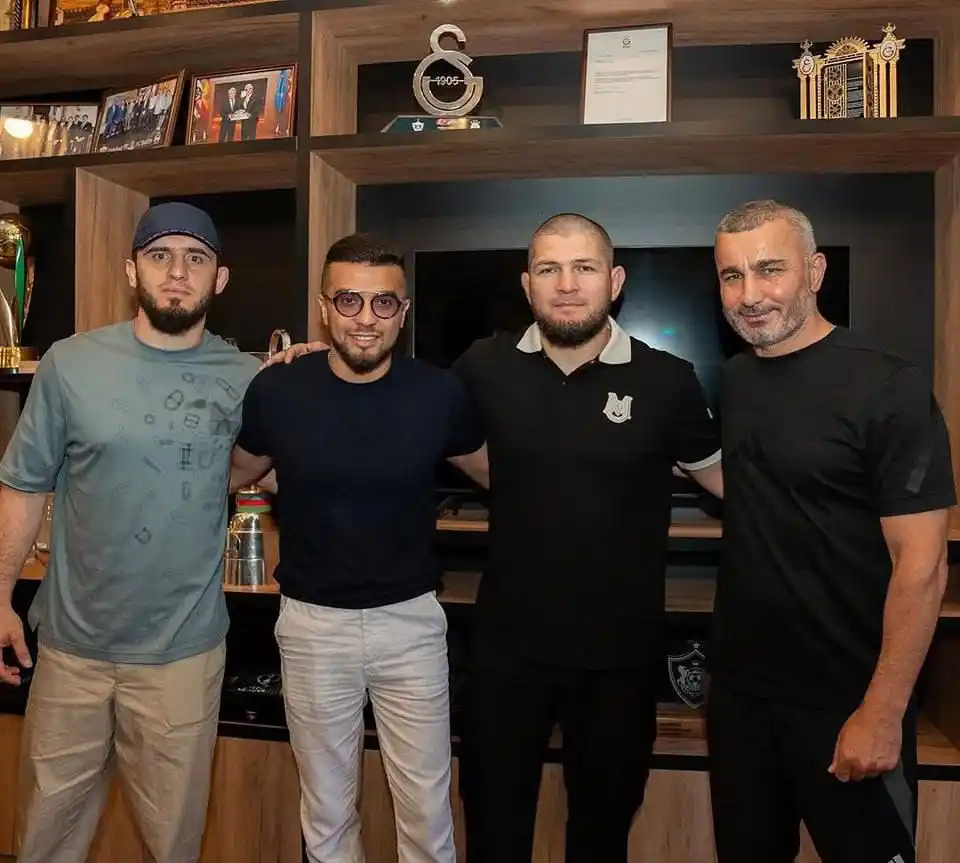 Image from Baku.es: ❗️UFC təşkilatının yüngül çəki dərəcəsində hazırkı çempionu İslam Maxa...