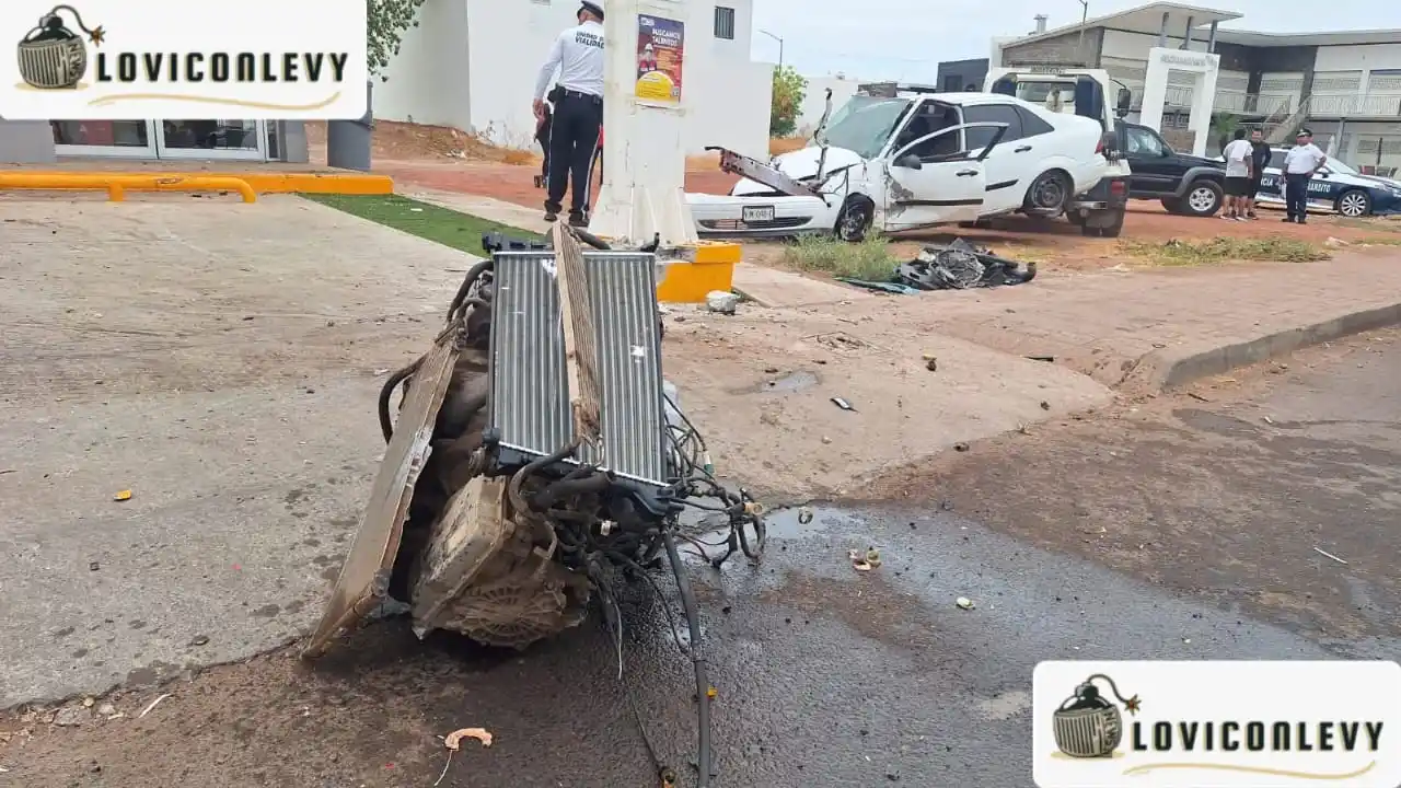 Image from LoViConLevy: Un aparatoso accidente se registró la mañana de este sábado, cuando un...