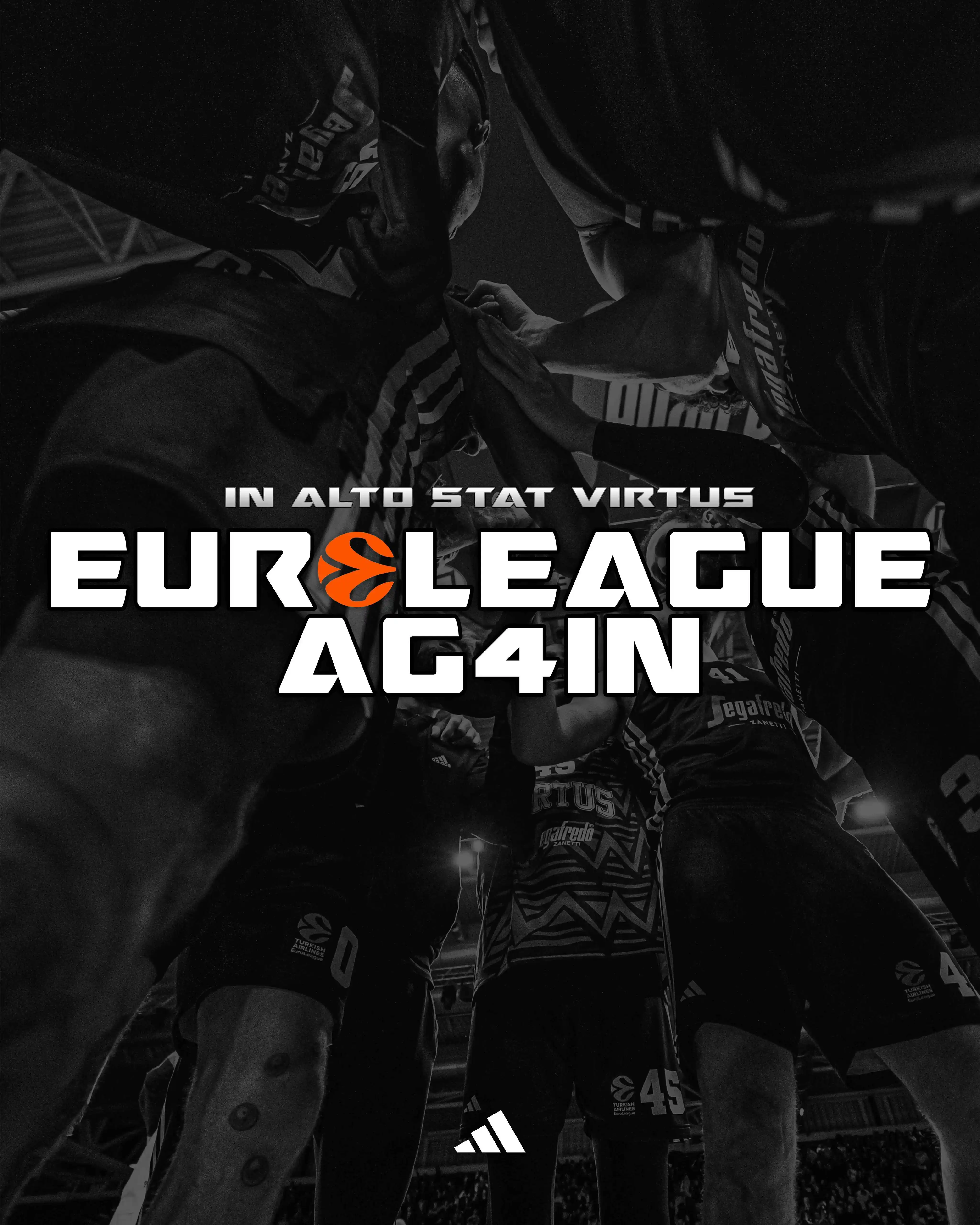 Image from Virtus Segafredo Bologna: Virtus Bologna is in the European basketball elite 𝐀𝐆𝟒𝐈𝐍 ⭐️...