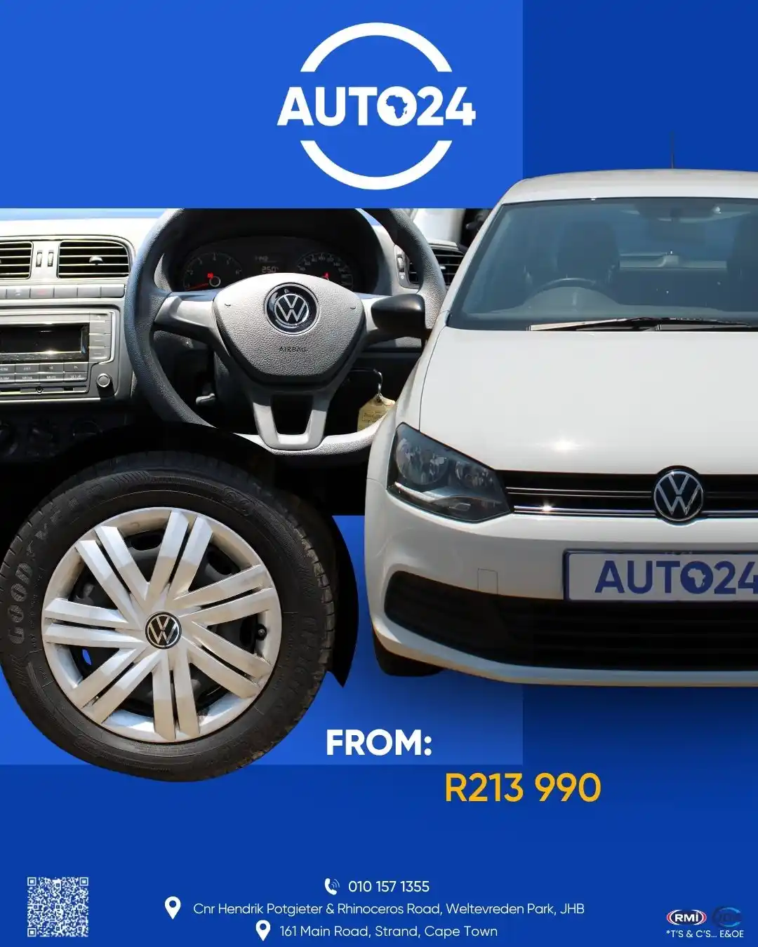 Image from AUTO24.co.za 🇿🇦: Volkswagen Polo Vivo 1.4, 22 000 kms, 2023, Manual at R213 990.00 👍 F...