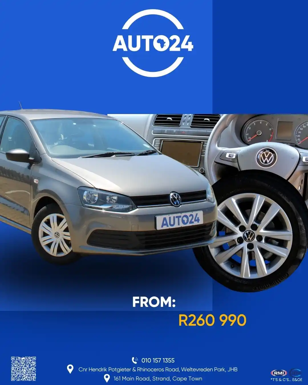 Image from AUTO24.co.za 🇿🇦: Volkswagen Polo Vivo 1.6 Comfortline, 39 000 kms, 2024, Tip-Tronic at ...
