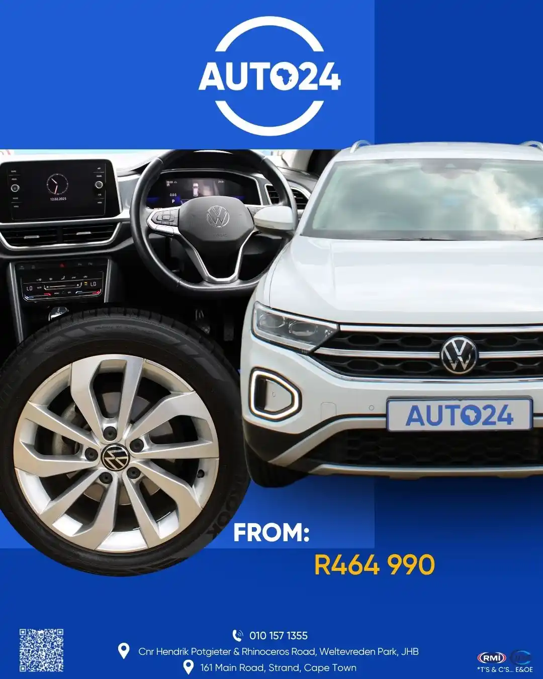 Image from AUTO24.co.za 🇿🇦: Volkswagen T-Roc 1.4 TSI, 47 000 kms, 2023, Automatic at R428 990.00 �...