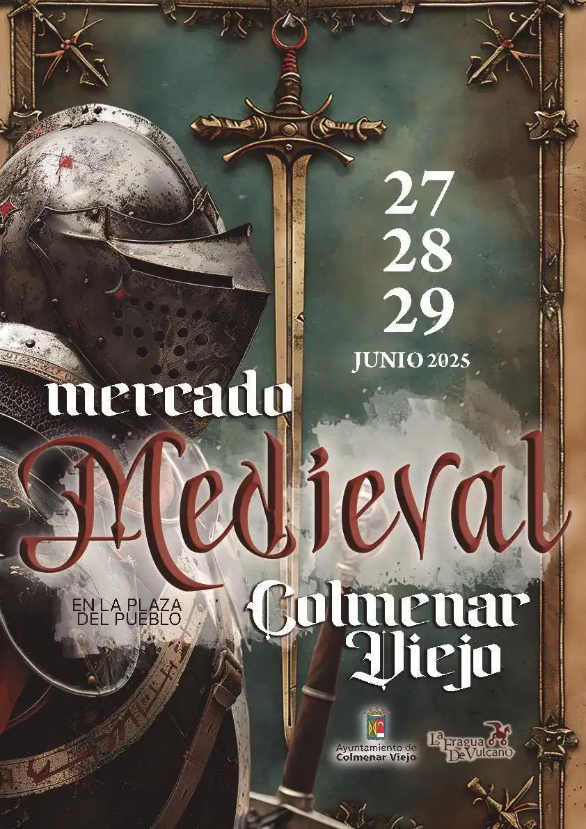 Image from Ayuntamiento de Colmenar Viejo: ⚔️🎊 Vuelve el Mercado Medieval a Colmenar Viejo 🗓️ Del 27 al 29 de ...