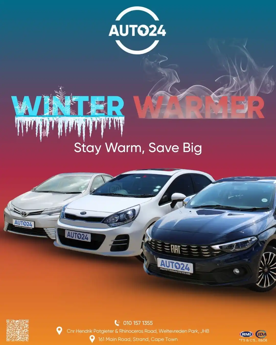 Image from AUTO24.co.za 🇿🇦: ❄️ WINTER WARMER DEALS AT AUTO24 ❄️ Stay warm this winter… and save bi...