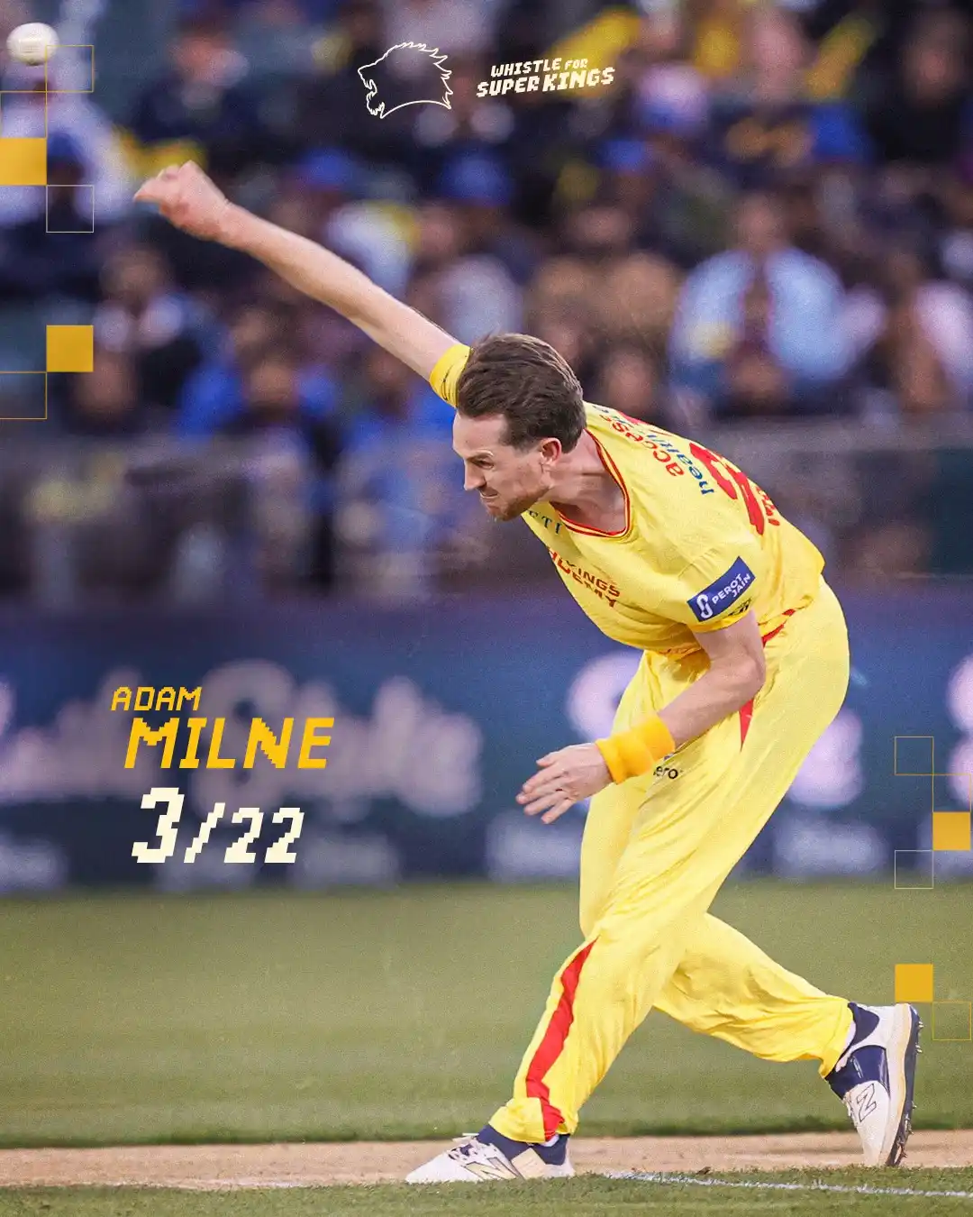 Image from Texas Super Kings: 3️⃣reat to watch him bowl! 🤩⚡️  <a class="text-blue-500 hover:underli...