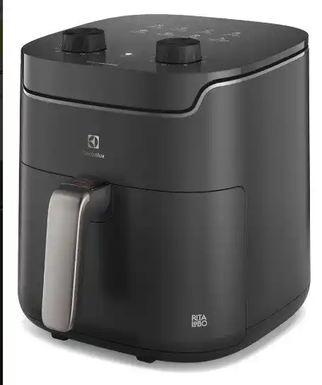 Image from PROMO TUDO : 💥 Air Fryer Electrolux Rita Lobo 5,6L – 8 Receitas, Timer 60min, Desl...
