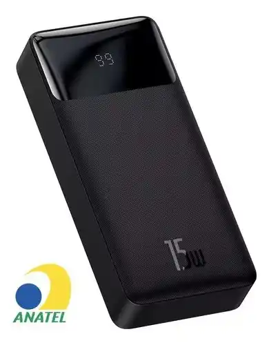 Image from PROMO TUDO : 💥 Carregador Rápido Portátil Power Bank Baseus 20.000mAh com Display ...