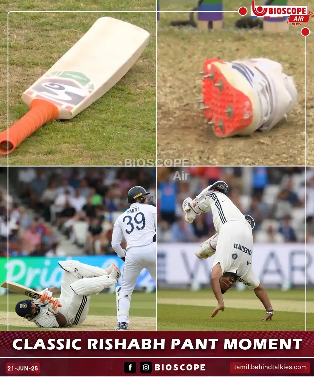 Image from BioScope: Classic Rishabh Pant Moment...