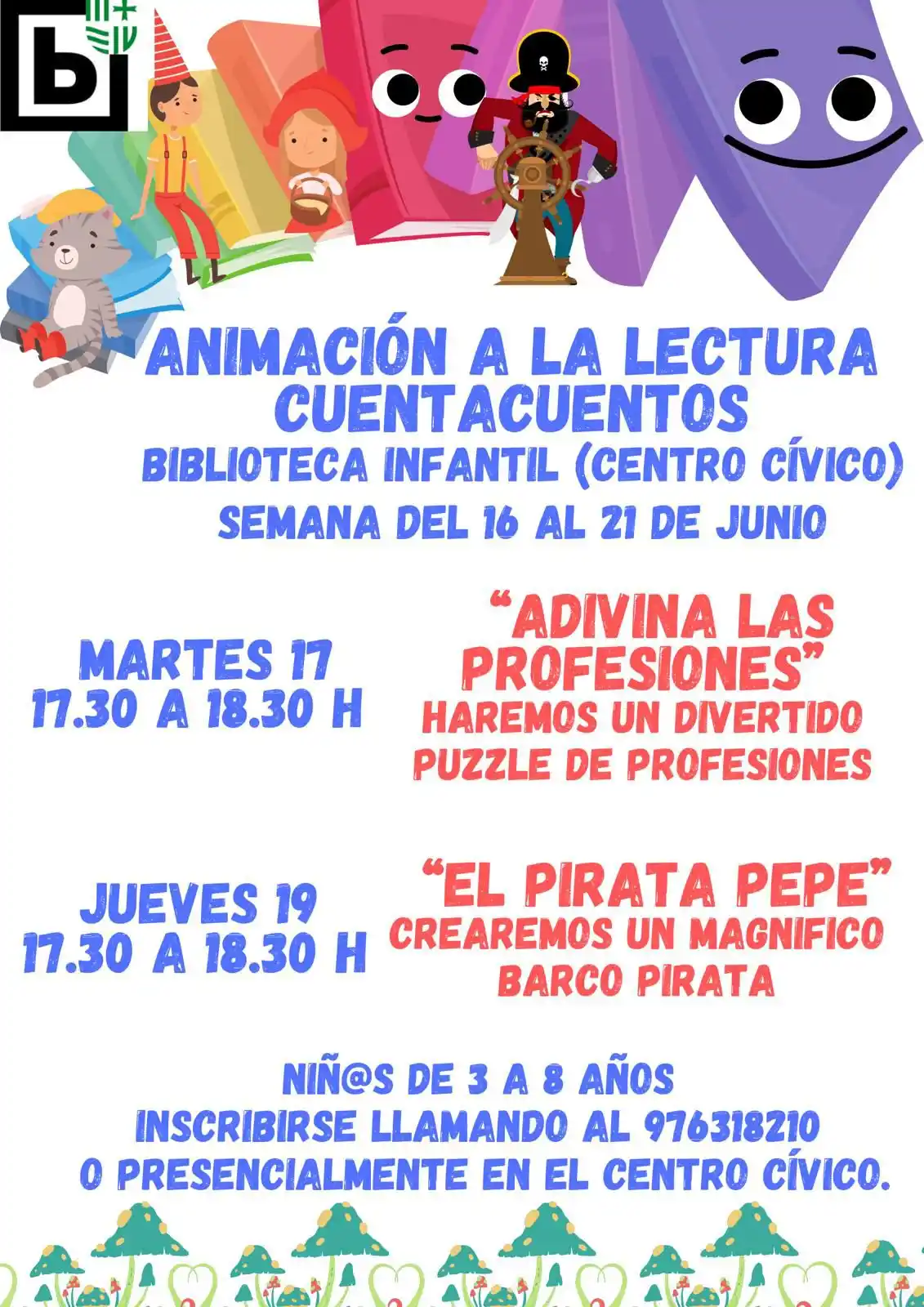 Image from Ayuntamiento de Cuarte de Huerva: 📚 Cuentacuentos de esta semana...