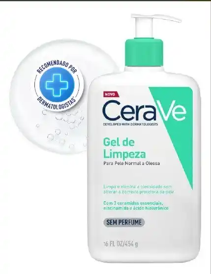 Image from PROMO TUDO : 💥 Gel de Limpeza Facial para Pele Normal a Oleosa 454ml CeraVe  🤑 R$...