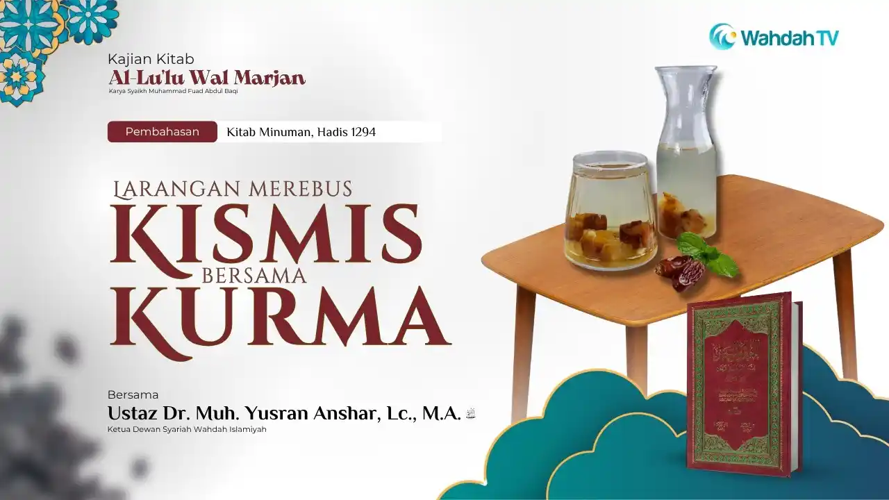 Image from WAHDAH TV: *HATI-HATI JEBAKAN* *"MANIS" INI‼️* _Sering bikin minuman_ _segar da...