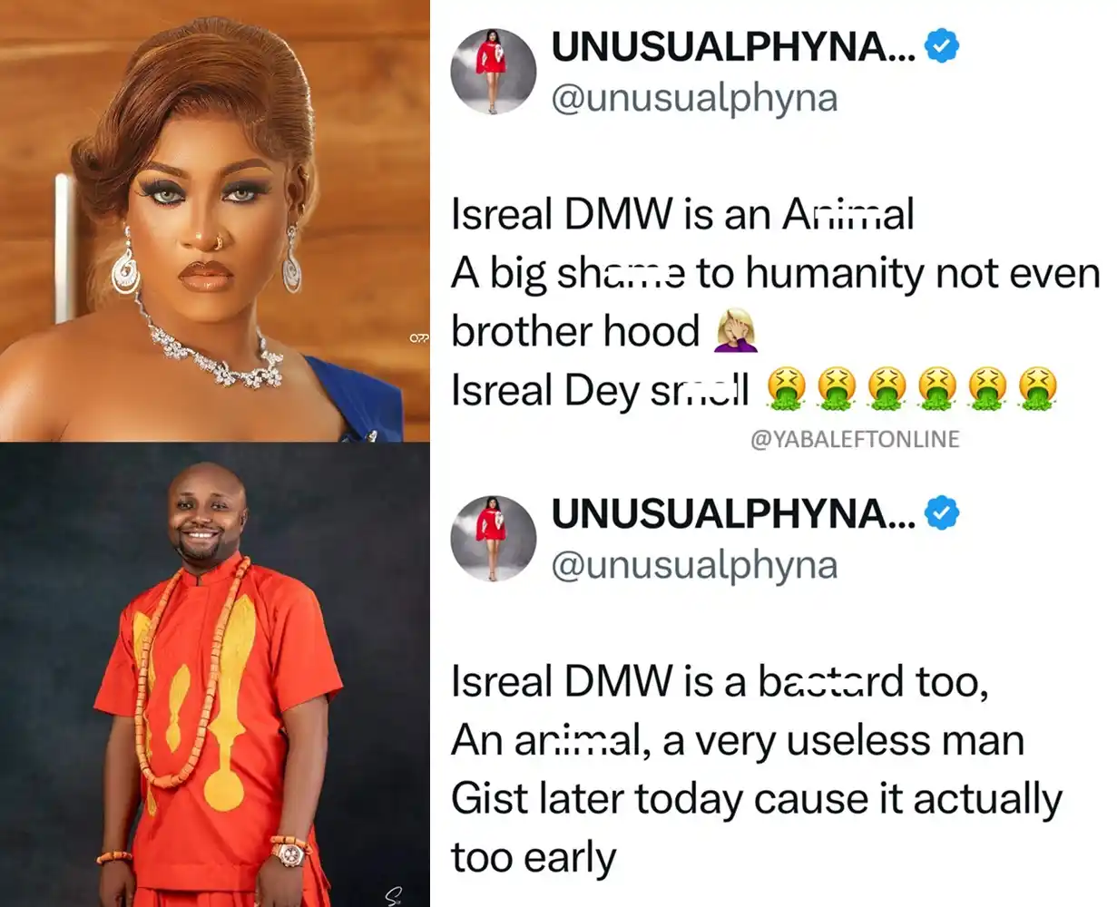 Image from YabaLeftOnline Media: "Israel DMW is an anim@l" – BBNaija star Phyna lashes out after he exp...