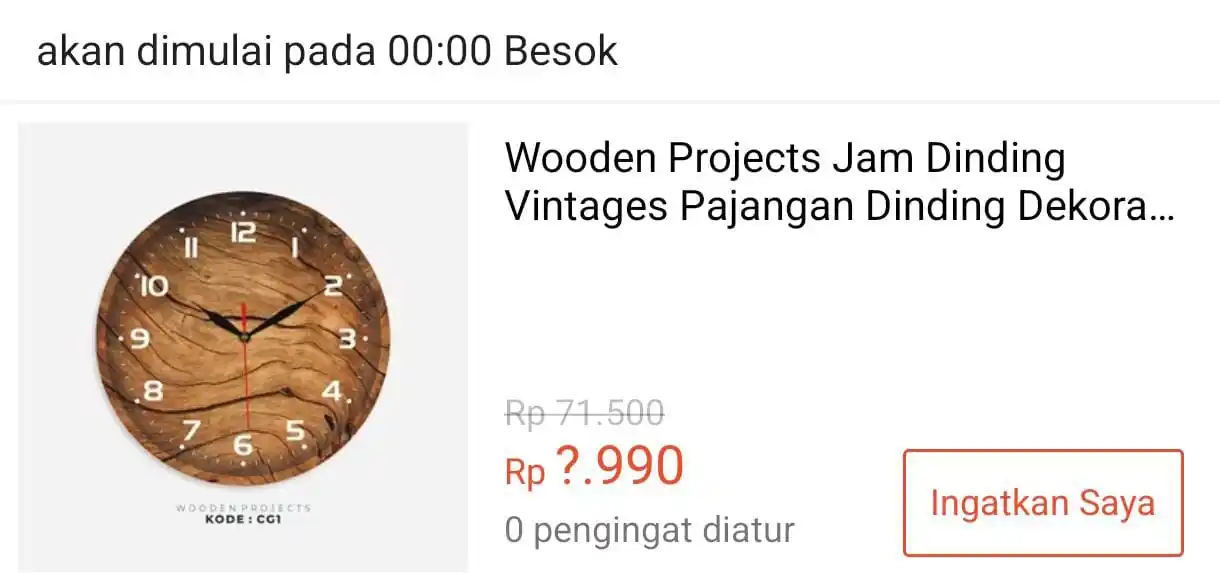 Image from PROMO SHOPEE 🔥: Jadi 3.990 PK 00:00 🔥 https://s.shopee.co.id/5AguG67j0c Var : CG1...