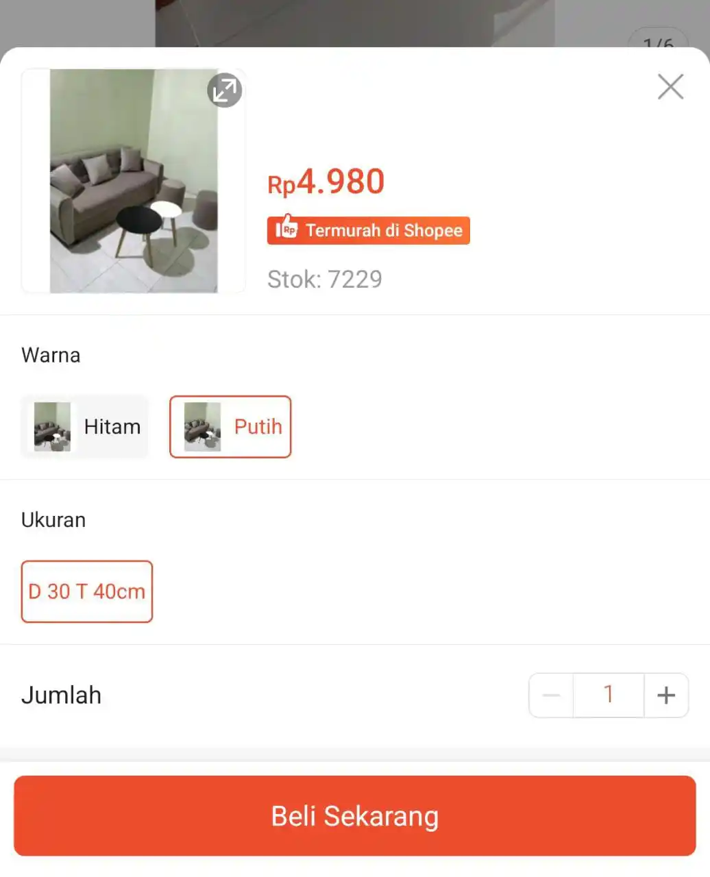 Image from PROMO SHOPEE 🔥: MEJA HIAS MINIMALIS BULAT seharga Rp4.980. Dapatkan sekarang juga di S...
