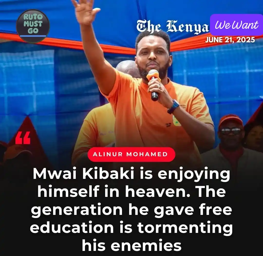 Image from KENYA ON WATCH 🇰🇪: Mwai Kibaki introduced free education in Kenya❣️ The beneficiaries of ...
