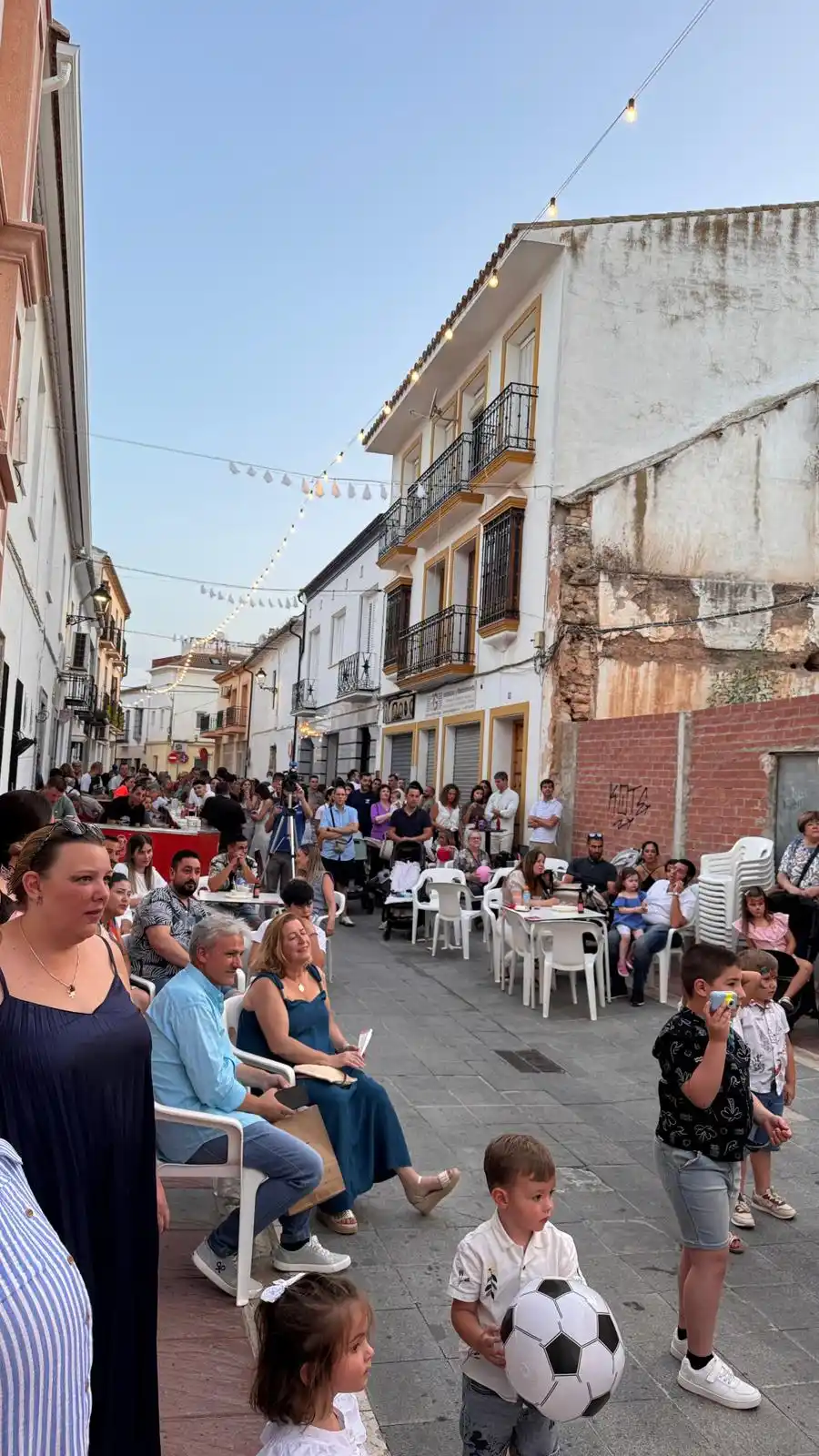 Image from Campillos en la Red: Noche en blanco. Calle San Benito....