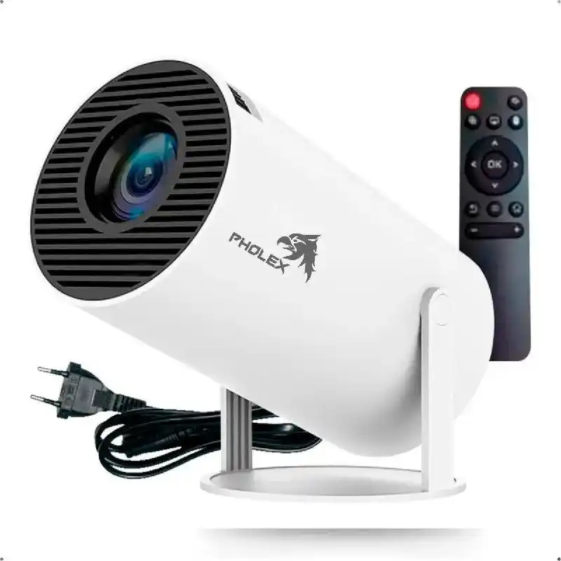 Image from PROMO TUDO : 💥 Projetor Portátil Pholex HY300 🤑 R$ 168 🎟️ Cupom: PROMOMELI20 ...