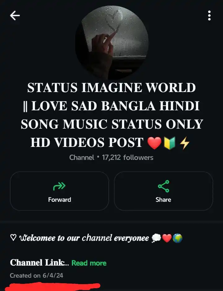 Image from STATUS DEAR EMOTION | EXPLORE LOVE SAD HINDI BANGLA QUOTES MUSIC COUPLE GOD WHATSAPP STATUS VIDEO❤🩹🥺🫀: Sell achee channel ta, kom damete.. Keo kinte chaile taratari jogajo...