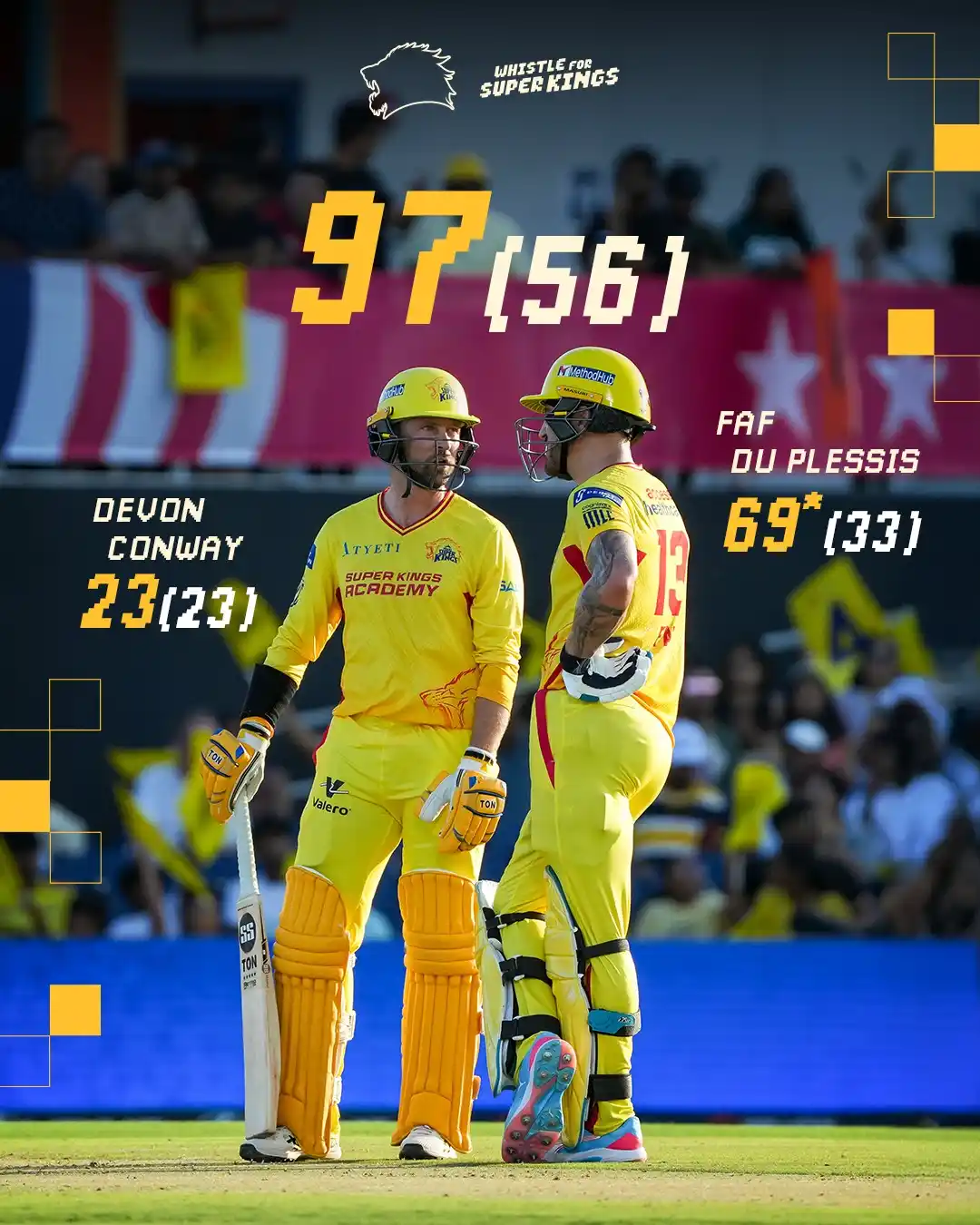 Image from Texas Super Kings: Stood tall in the middle! 🏏💥 <a class="text-blue-500 hover:underlin...