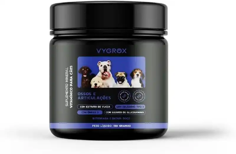 Image from PROMO TUDO : 💥 Suplemento Articular Saboroso para Cães VYGROX 150g – Ossos e Artic...