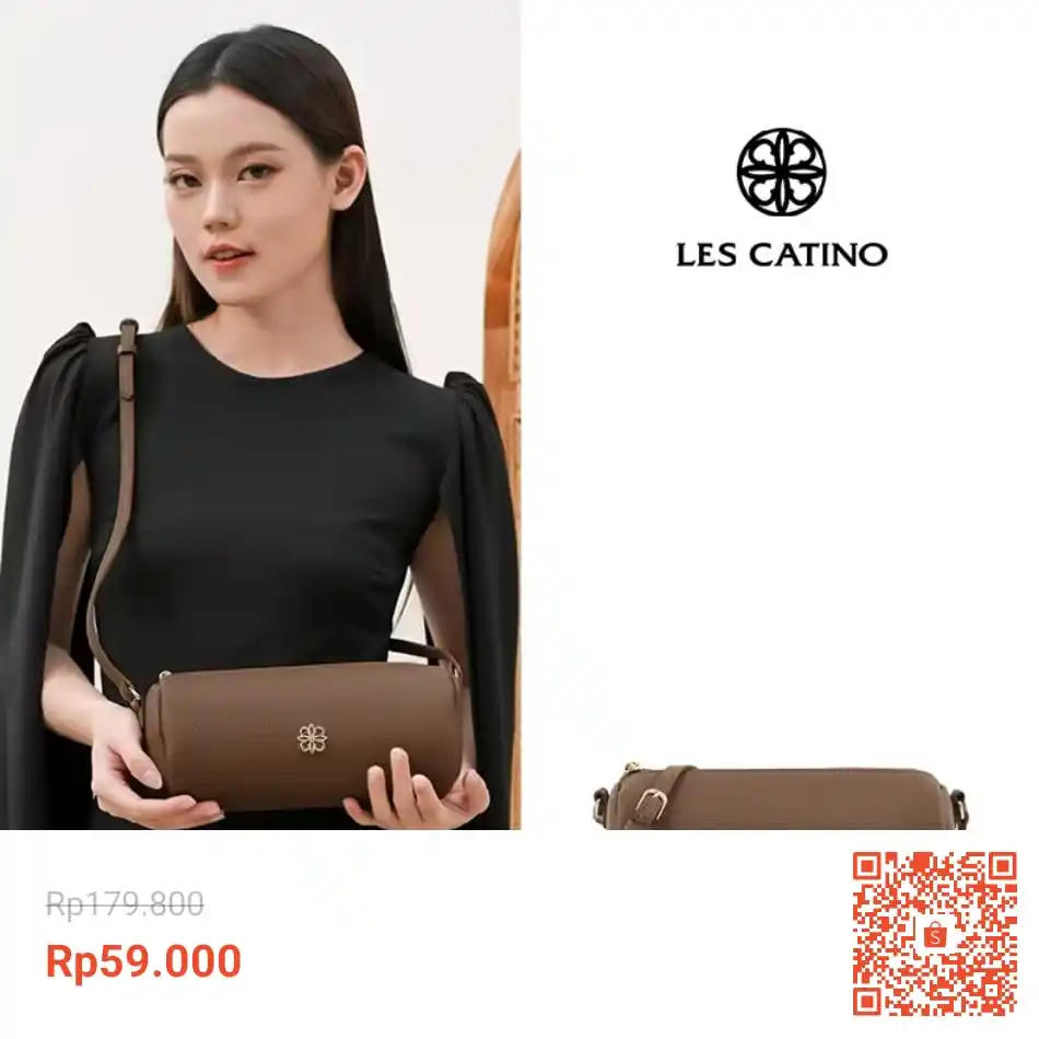 Image from RACUN SHOPEE FASHION TODAY🛒🛍️: Temukan Tas Bahu Les Catino Fimi Shoulder seharga Rp59.000. Dapatkan s...
