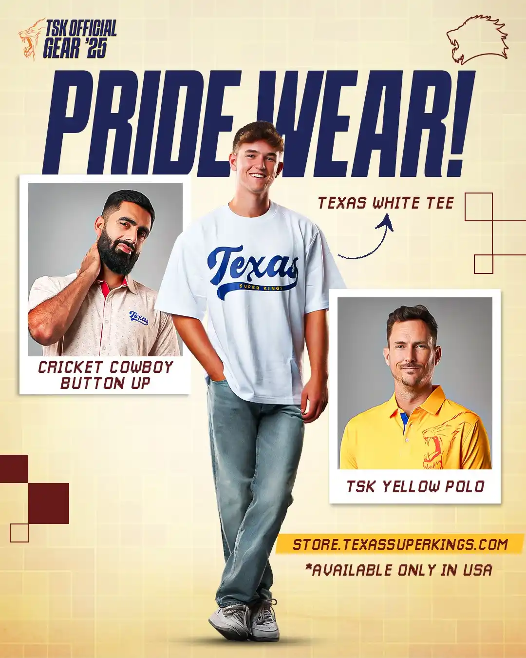 Image from Texas Super Kings: The summer just got cooler! 😎 Whistle out loud with our official ‘2️⃣...