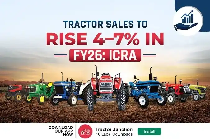 Image from Tractor Junction ट्रैक्टर जंक्शन : 🚜 *Tractor sales set to boom in FY26!* What’s driving this unexpected...