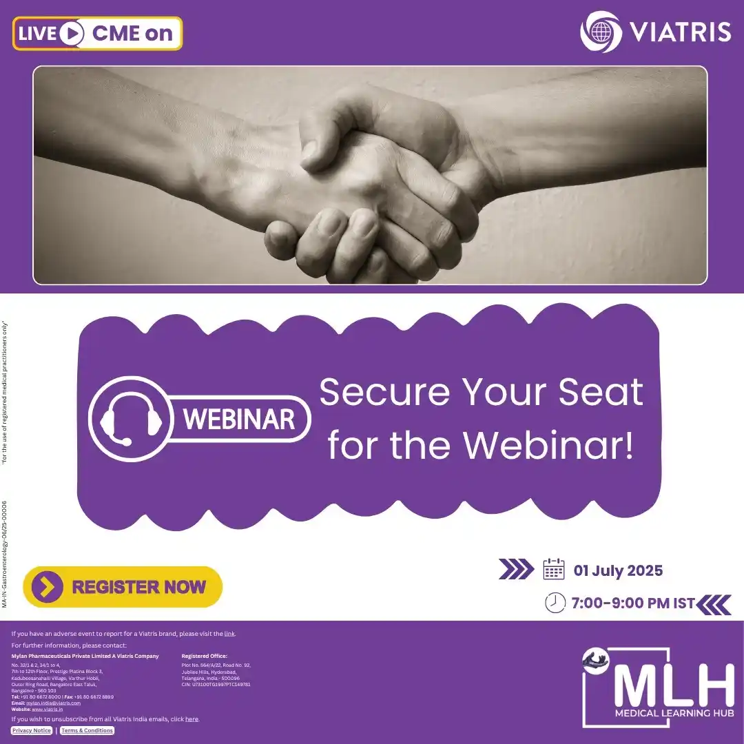 Image from Medical Learning Hub (India): *Viatris, Dr K T Shenoy, Dr Anand Kulkarni and Medical Learning Hub* i...