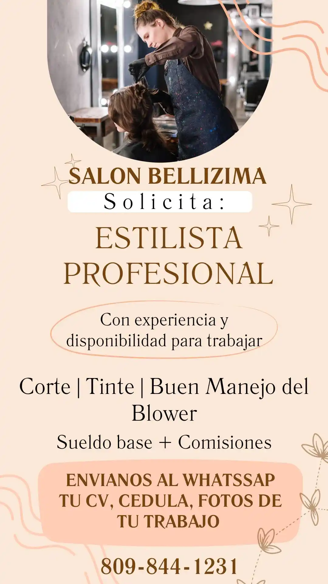 Image from Disi Mota Publicidad Empleos: 809-844-1231  Uvero Alto, Playa  Palmera....