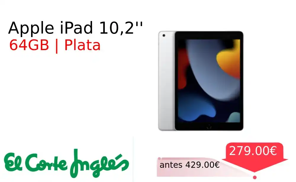 Image from CholloYa: Buen Precio✨ Apple iPad 10,2''❗️🆕 <a class="text-blue-500 hover:und...