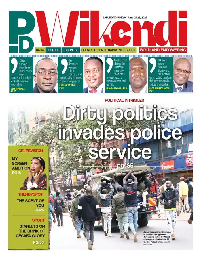 Image from Kameme Tv: Click https://epaper.peopledaily.digital or download the People Daily ...