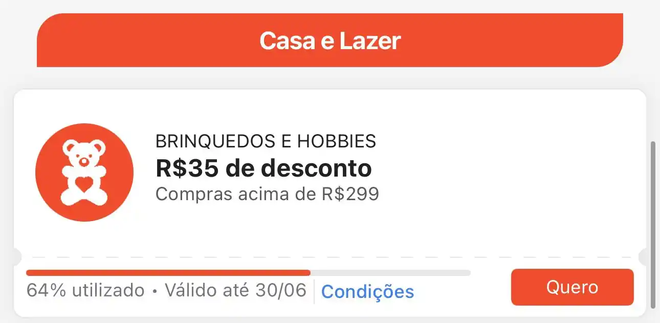 Image from Achadinhos: 🚨 CUPOM SHOPEE ESGOTANDO 🏷️ *R$35 OFF em compras acima de R$299* ...