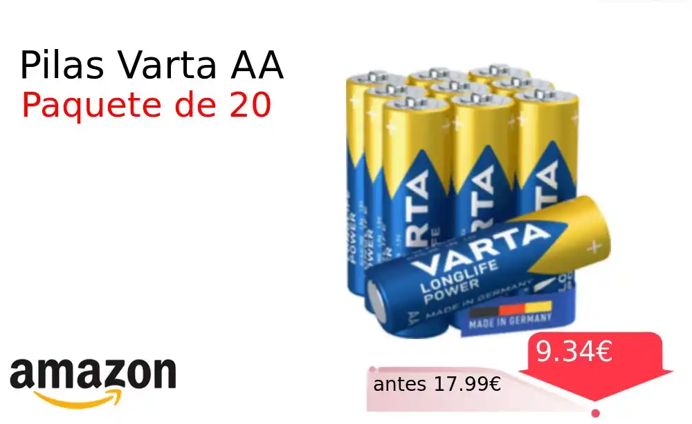 Image from CholloYa: Cuponazo🏷️ Pilas Varta AA❗️🆕 <a class="text-blue-500 hover:underli...