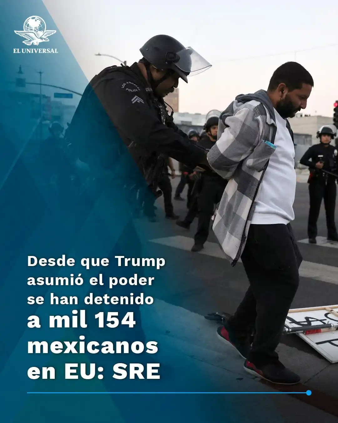 Image from EL UNIVERSAL MX - Noticias: 🔴🗣️Desde que Donald Trump llegó al poder en Estados Unidos, *se han ...