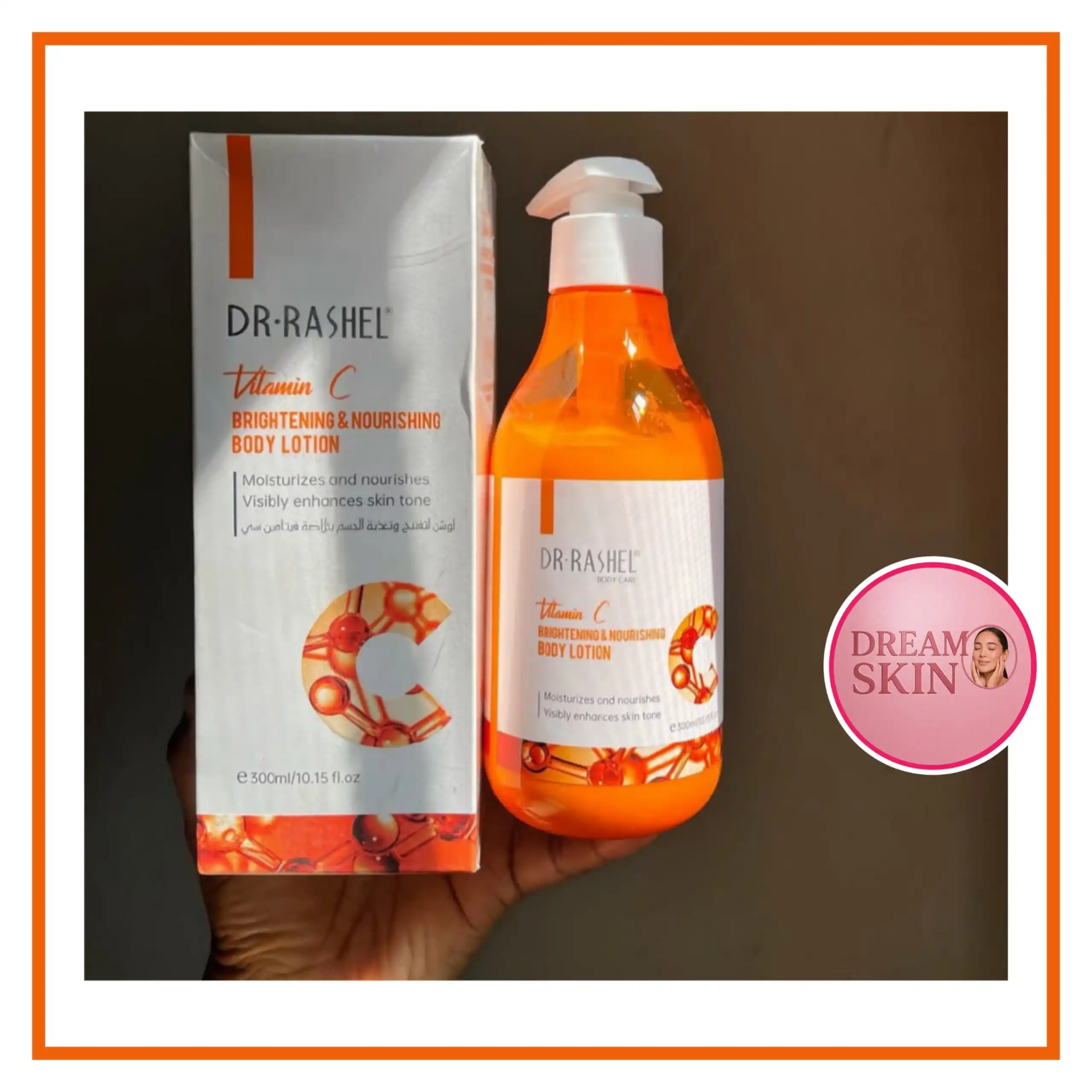 Image from Dream Skin 💕🇱🇰: Dr.Rashel Vitamin C brightning bodylotion සමඟින් පැහැපත් සහ දිදුලන සමක...