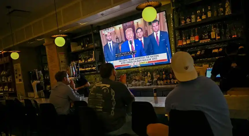 Image from RTP Notícias : *EUA atacaram três instalações nucleares iranianas. Teerão diz não hav...