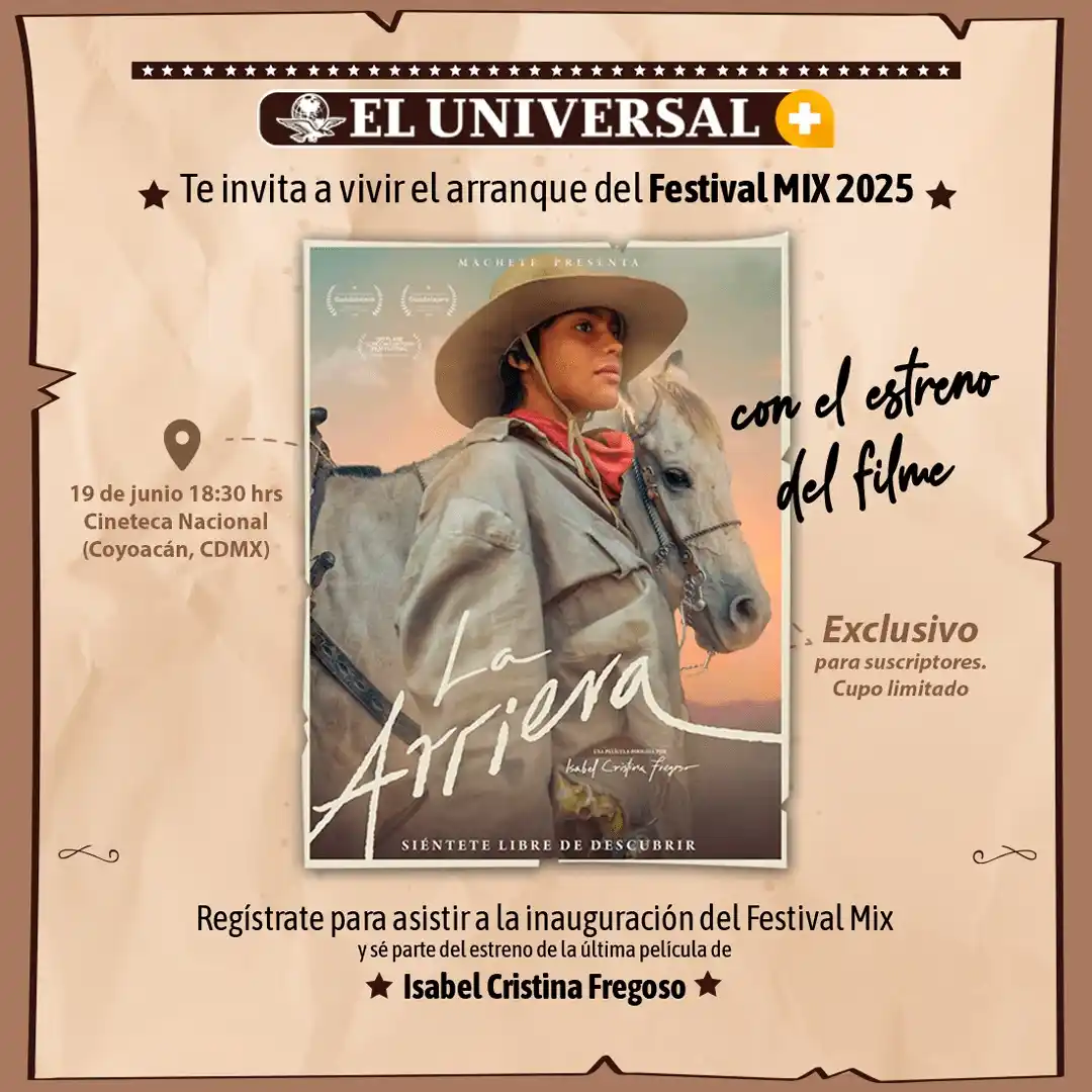Image from EL UNIVERSAL MX - Noticias: 🎬✨ ¡Exclusivo para suscriptores! ✨🎬  EL UNIVERSAL+ te invita a la Ci...