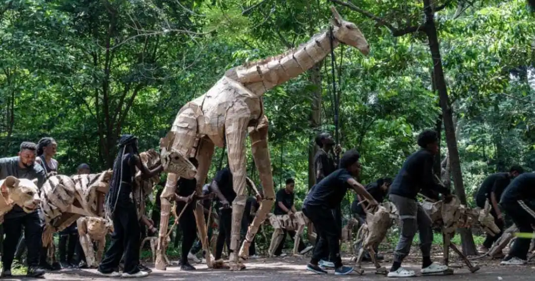 Image from Village Life: *Fri 27th - Sun 29th June*  Wildebeests, zebras, gorillas, giraffes + ...
