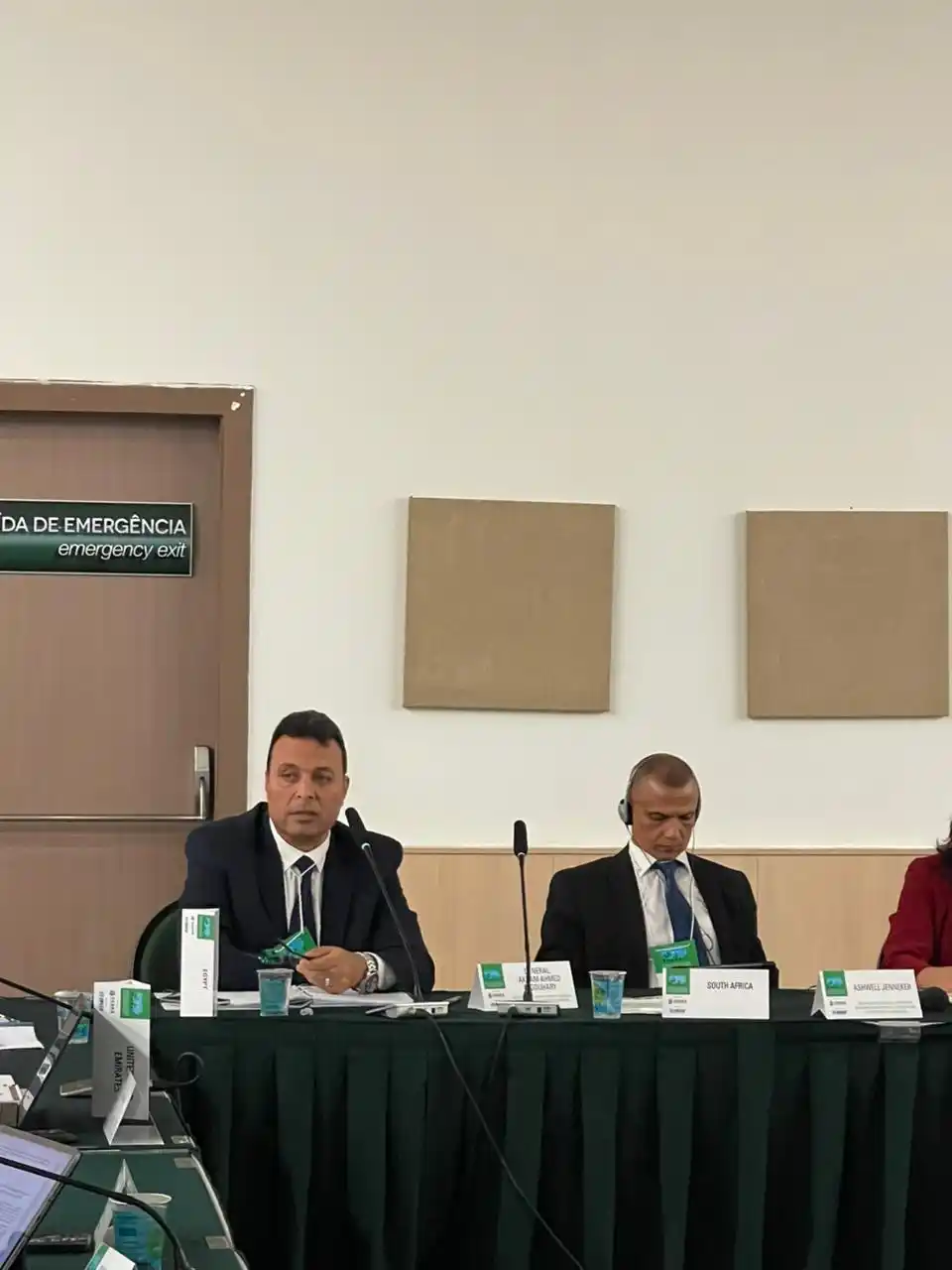Image from الجهاز المركزي للتعبئة العامة والإحصاء: General Akram Elgouhary, CAPMAS Vice President, participated in the di...