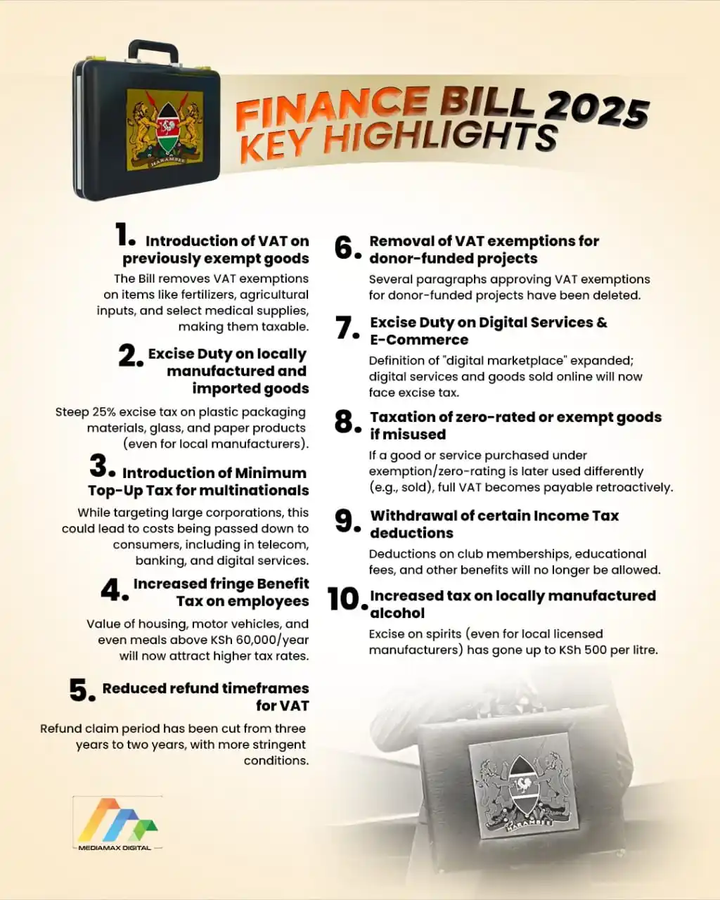 Image from Kameme Tv: Ni uthomete Finance Bill ya mwaka wa 2025?? Maya nimo wagiriirwo ni ku...