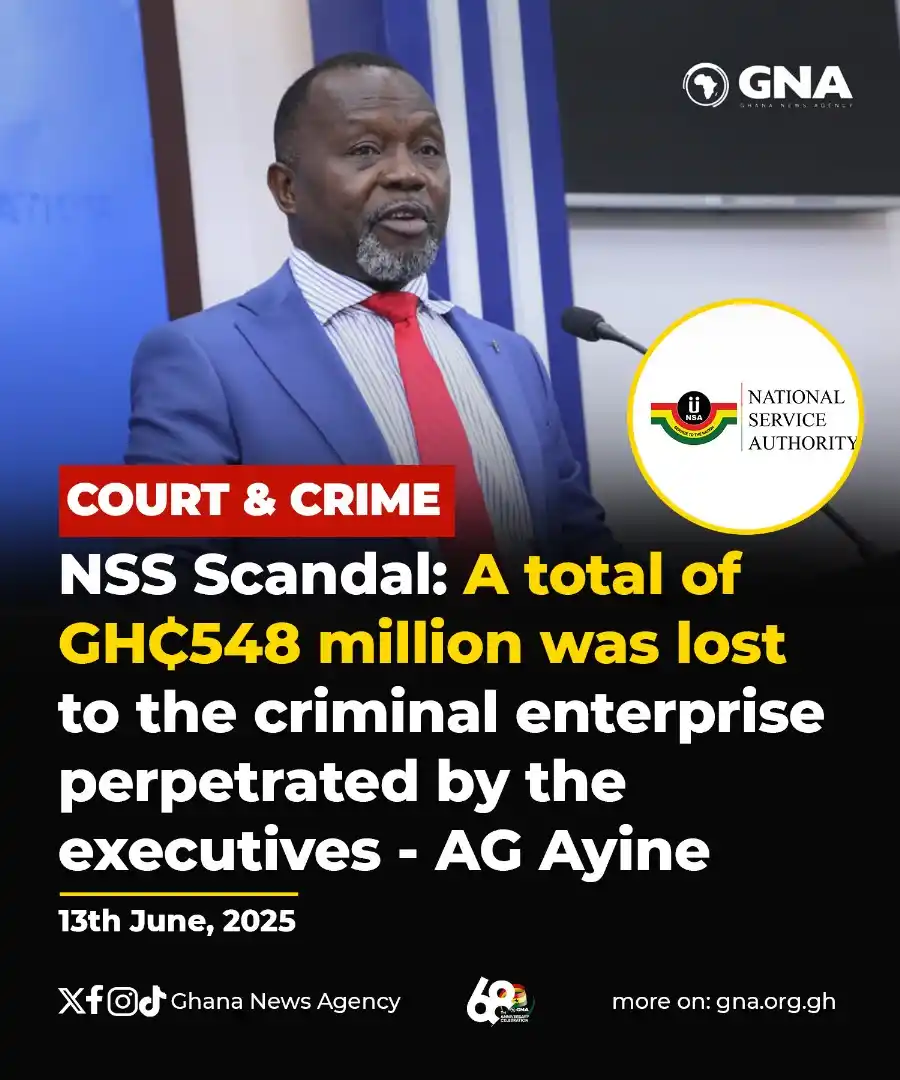 Image from Ghana News Agency: NSS Scandal: Budget figures presented for approval by Parliament were ...