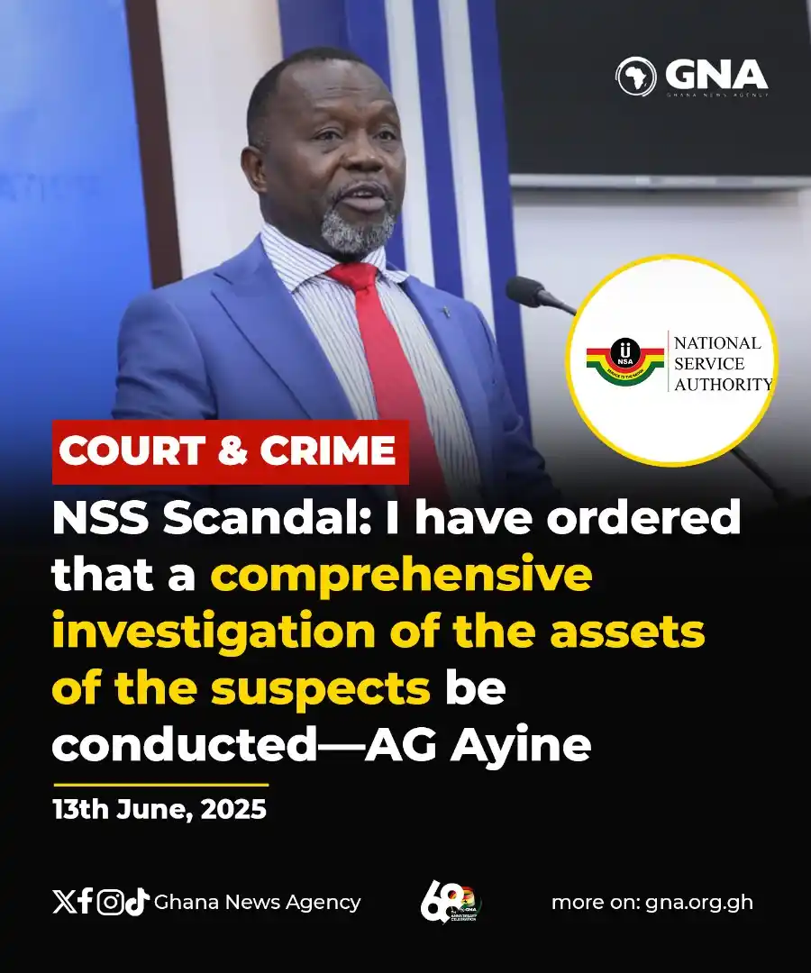 Image from Ghana News Agency: NSS Scandal: I have ordered that a comprehensive investigation of the ...