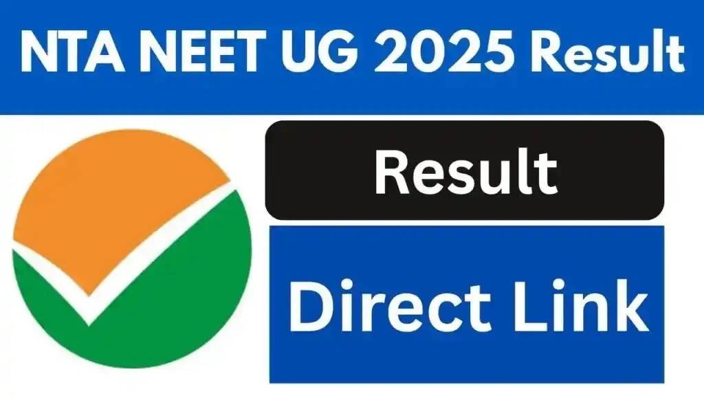 Image from Khalsa Net Cafe (Government & Private Job's): *NTA NEET UG 2025 Admission Written Exam Result* https://examinationse...